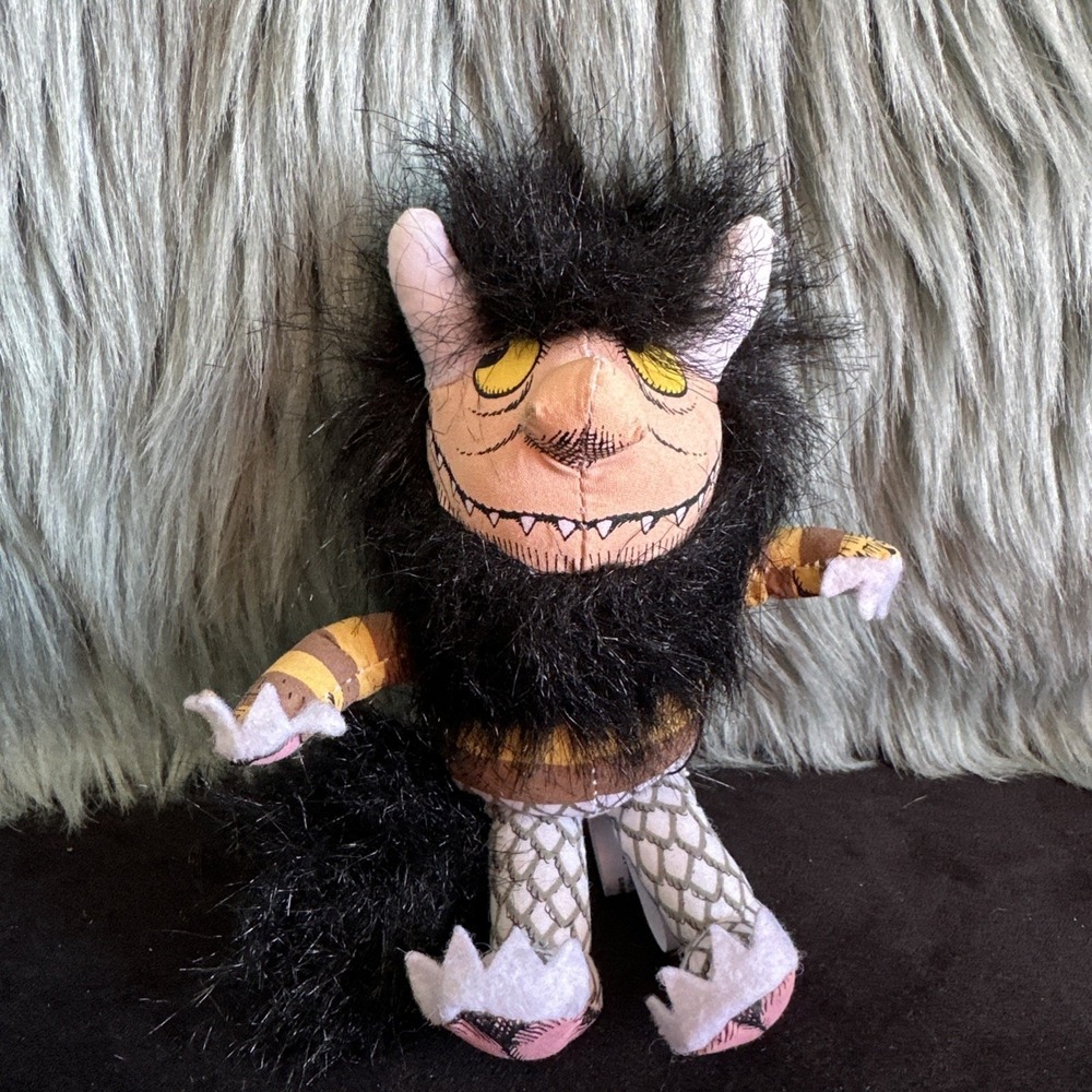Where The Wild Things Are Moishy Plush Toy 6 "‎ Maurice Sendak Story